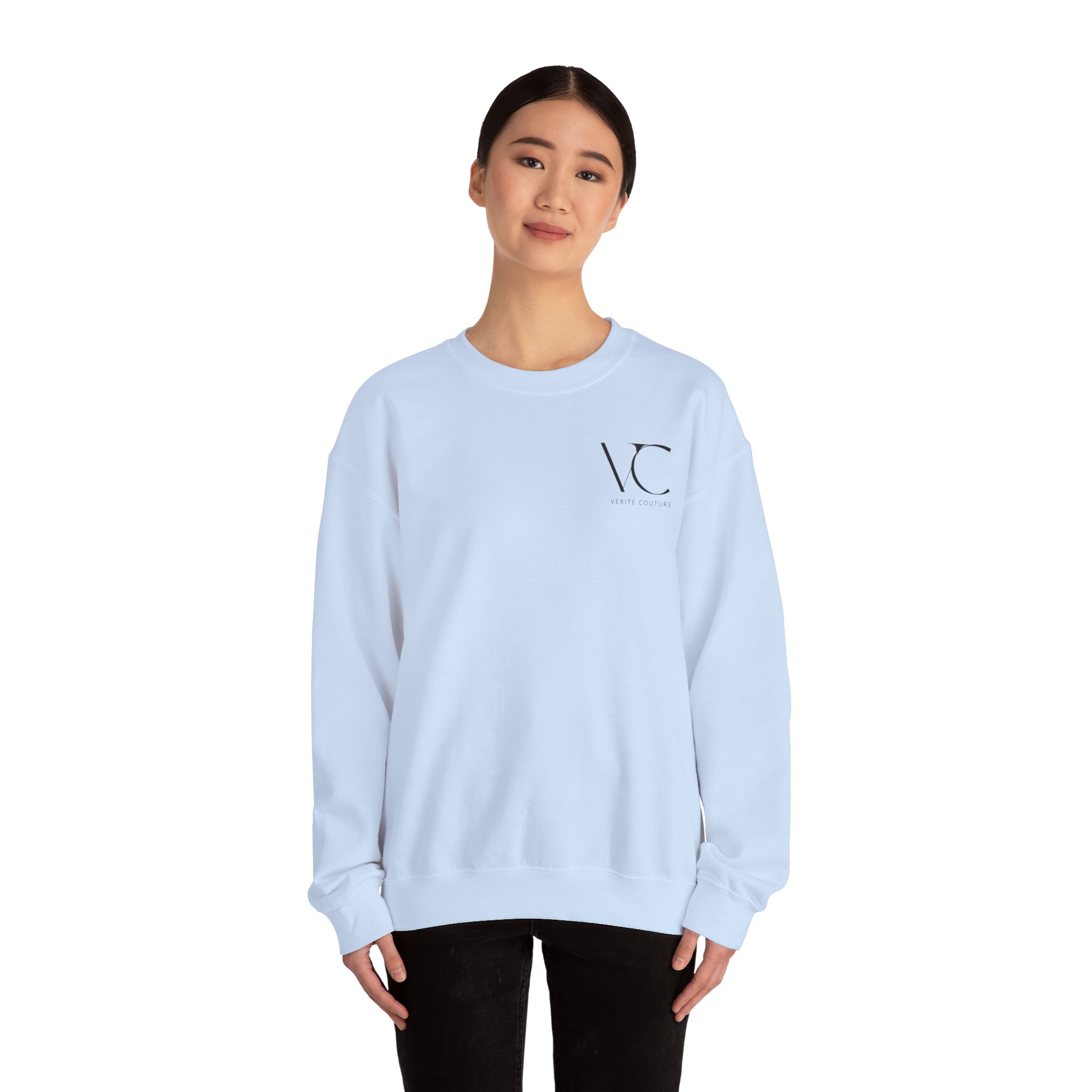 Vérité Couture Minimalist Unisex Crewneck Sweatshirt – Cozy & Stylish for Fall, Winter & Spring | Perfect Gift for Him & Her - Image 16