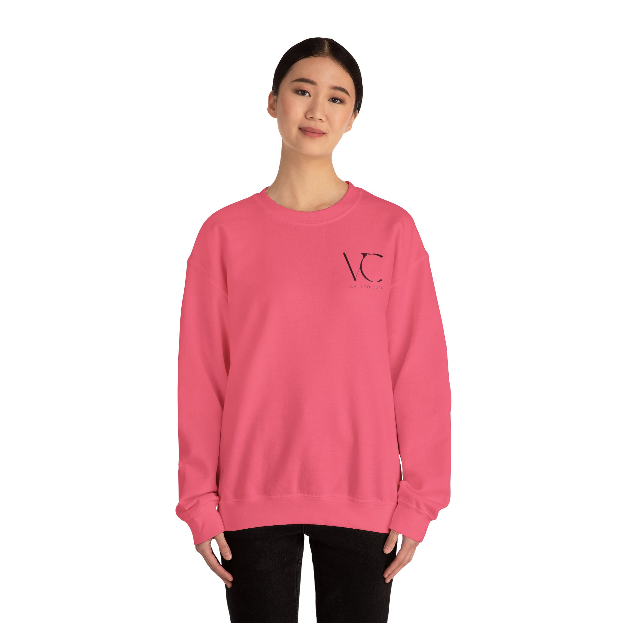 Vérité Couture Minimalist Unisex Crewneck Sweatshirt – Cozy & Stylish for Fall, Winter & Spring | Perfect Gift for Him & Her - Image 20