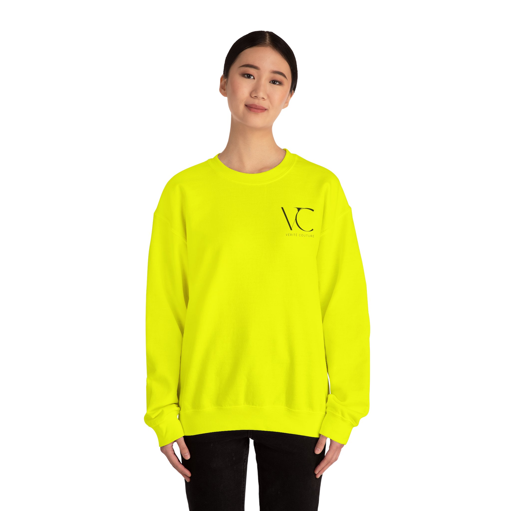 Vérité Couture Minimalist Unisex Crewneck Sweatshirt – Cozy & Stylish for Fall, Winter & Spring | Perfect Gift for Him & Her - Image 12
