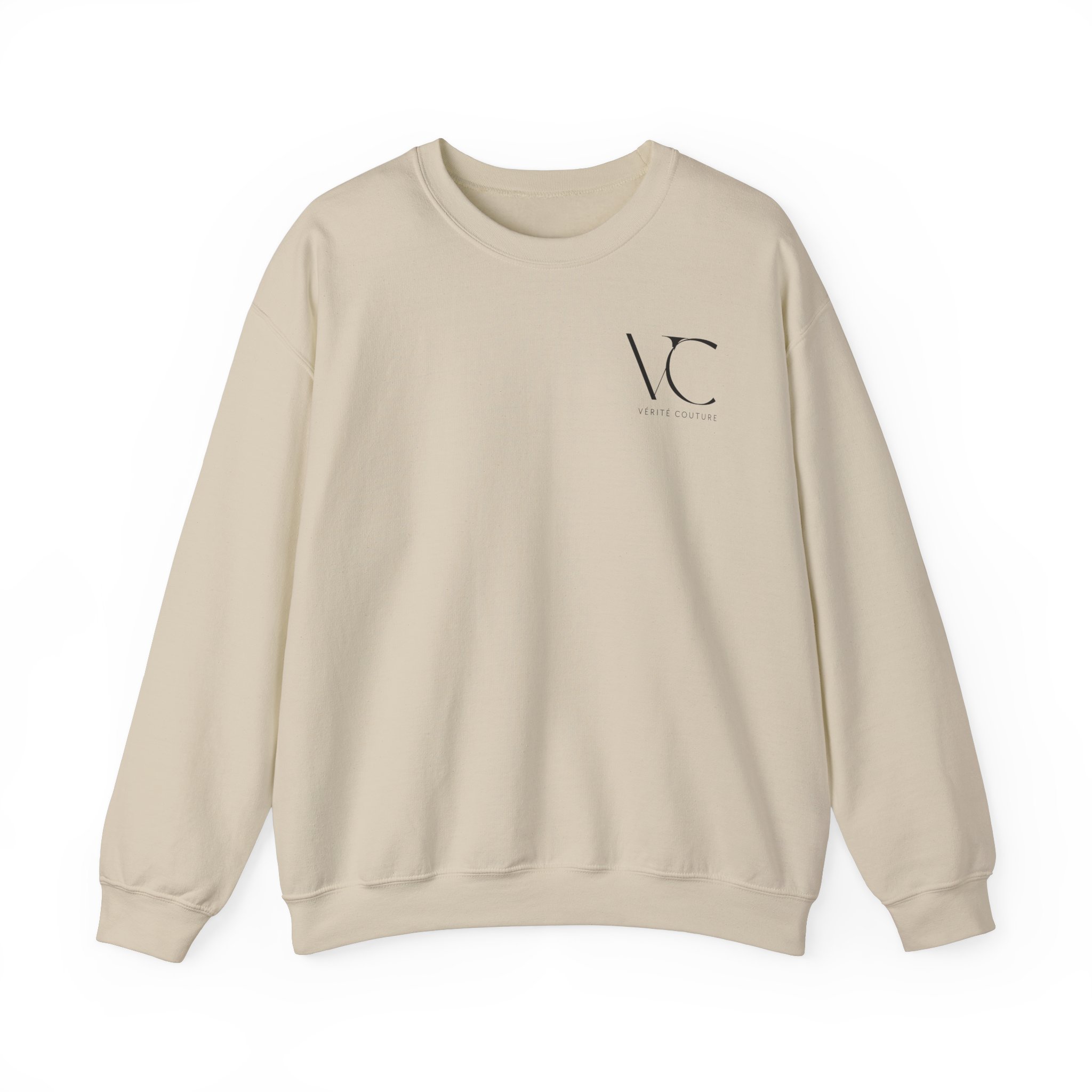 Vérité Couture Minimalist Unisex Crewneck Sweatshirt – Cozy & Stylish for Fall, Winter & Spring | Perfect Gift for Him & Her - Image 5