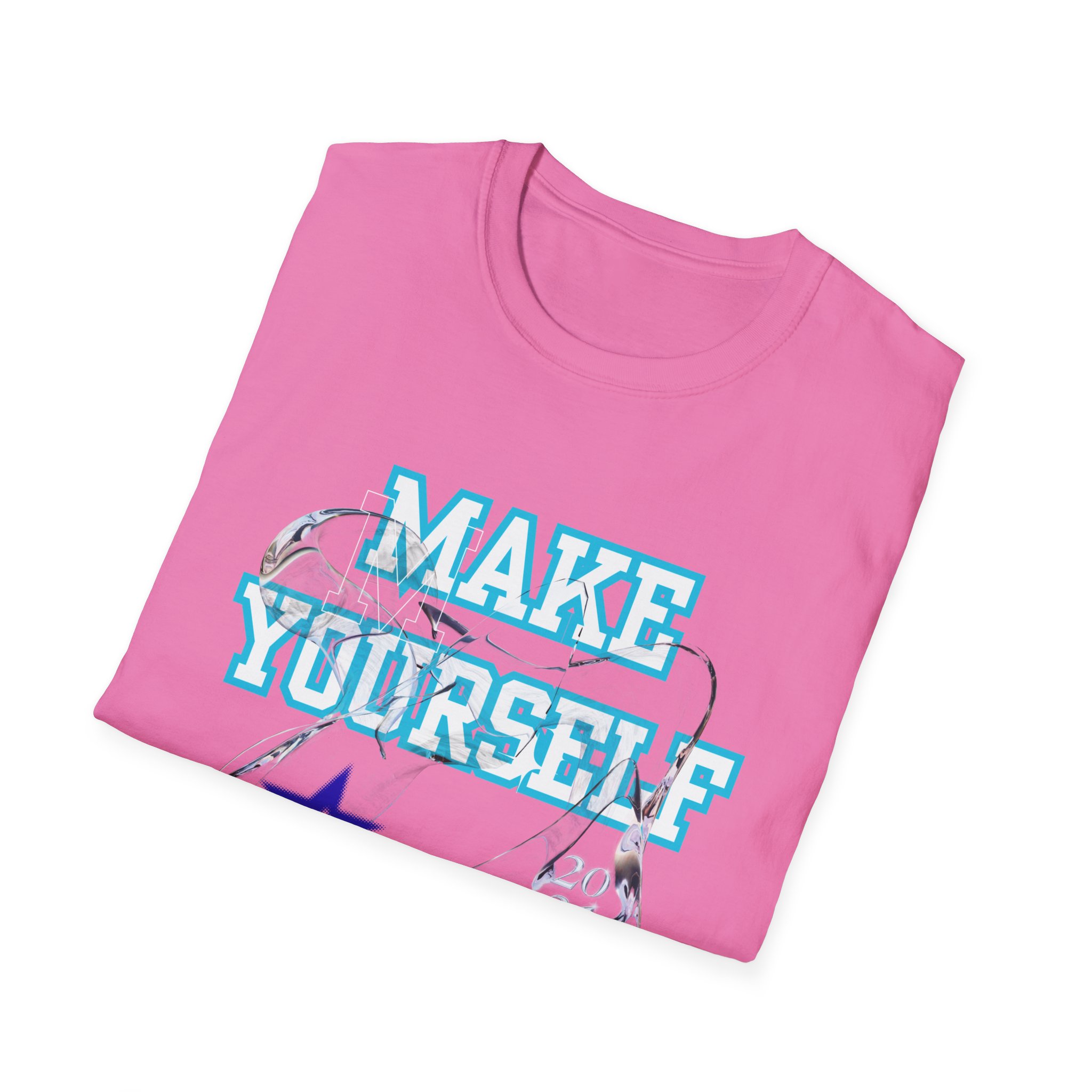 "Make Yourself Matter" Y2K Graphic T-Shirt – Bold Motivational Tee for Men & Women – Aesthetic Retro Vaporwave Design - Image 24