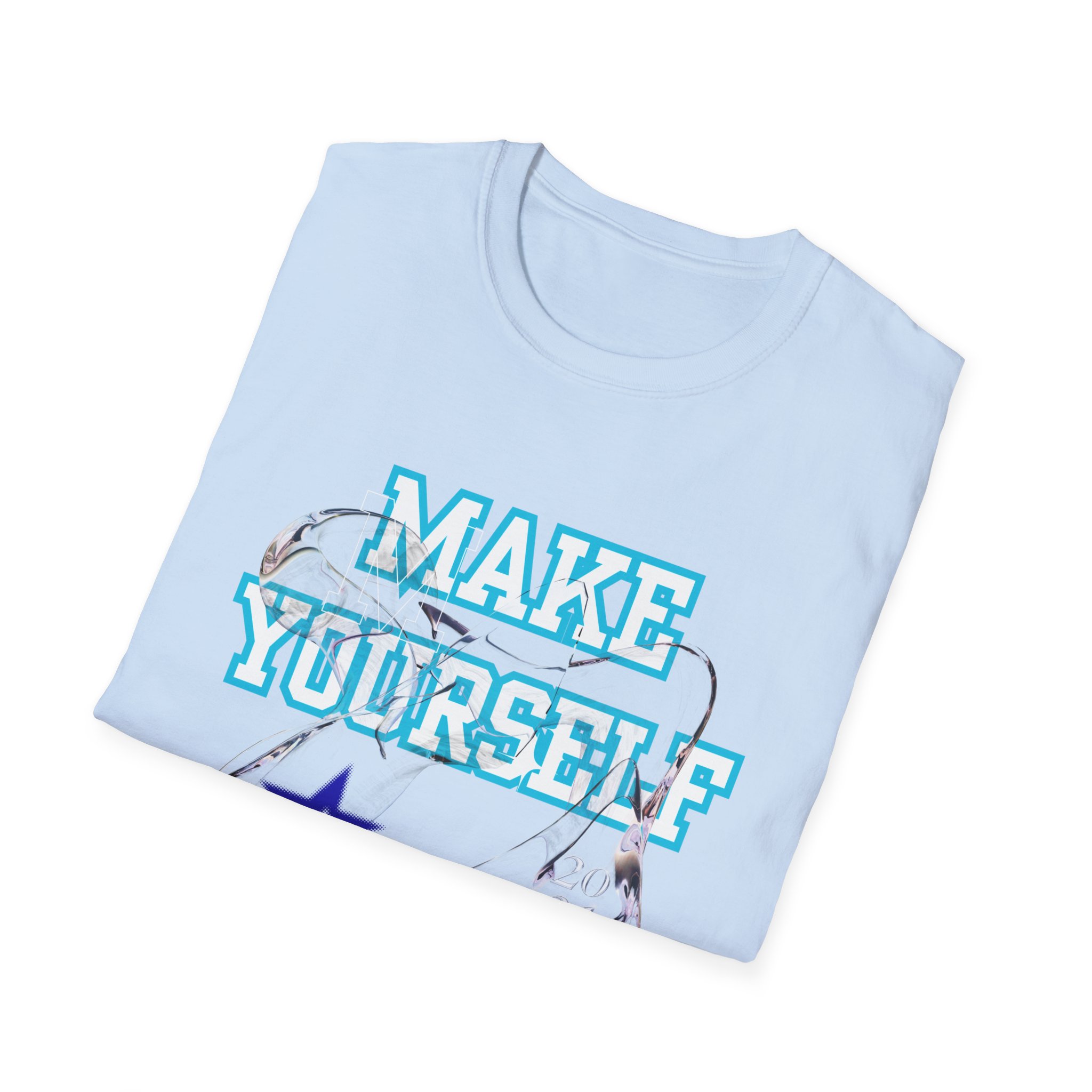 "Make Yourself Matter" Y2K Graphic T-Shirt – Bold Motivational Tee for Men & Women – Aesthetic Retro Vaporwave Design - Image 20